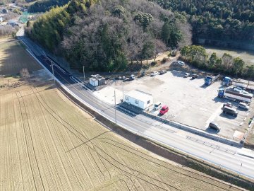 完了写真（起点側）